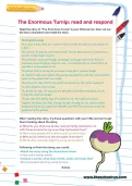 The Enormous Turnip: read and respond