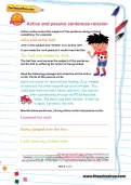 Active and passive sentences revision