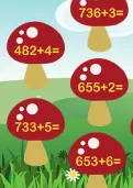 Adding a three-digit number and a one-digit number tutorial