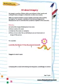 All about imagery worksheet