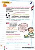 Apostrophes for possession and omission worksheet