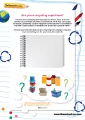 Are you a recycling superhero?