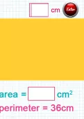Solving problems involving area and perimeter tutorial