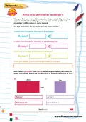 Area and perimeter summary 
