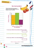 Bar chart problem worksheet