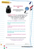 Be a connectives spy worksheet