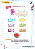 Blending CCVC words