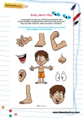 Body parts I Spy game