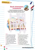 Book characters crossword puzzle