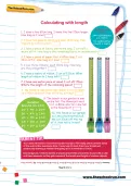Calculating with length worksheet