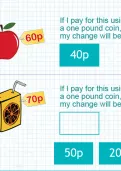 Finding change from one pound part 1 tutorial