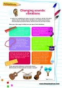 Changing sounds: vibrations activity