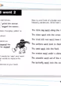 Changing 'went' for a better word worksheet