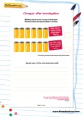 Cheaper offer investigation worksheet