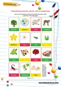 Classifying animals, plants, micro-organisms