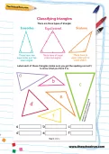 Classifying triangles worksheet