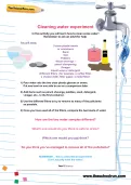 Cleaning water experiment