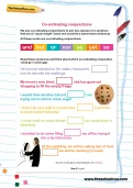 Co-ordinating conjunctions worksheet