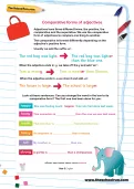 Comparative forms of adjectives worksheet