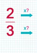Comparing fractions with different denominators tutorial