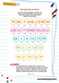 Comparing numbers worksheet