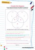 Complex Venn diagrams worksheet