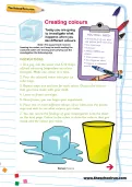Creating colours activity