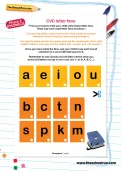 CVC letter fans activity