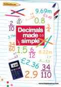 Decimals made simple learning pack cover