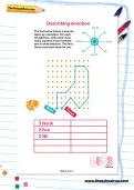 Describing direction worksheet