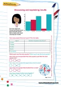 Discussing and explaining results worksheet
