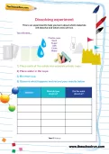 Dissolving experiment