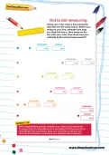 Dot to dot measuring worksheet