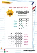 DownWords: find the jobs