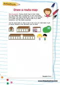 Draw a route map