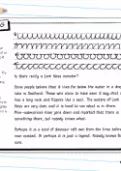 Early handwriting patterns worksheet