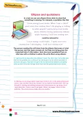 Ellipsis and quotations worksheet