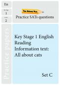 Key Stage 1 SATs English practice papers C TheSchoolRun