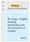 Key Stage 1 SATs English practice papers B TheSchoolRun