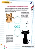 Exception word picture cylinders
