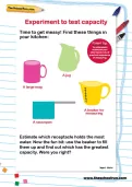 Experiment to test capacity worksheet