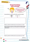 Experimenting with circuits worksheet