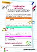 Experimenting with pitch activity