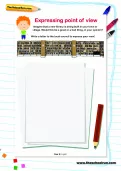 Expressing point of view worksheet