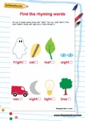 Find the rhyming words