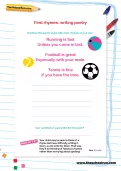 First rhymes writing poetry