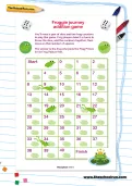 Froggie journey addition game