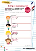 Going on a sensory walk