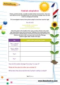 Habitat adaptation worksheet