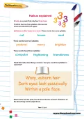 Haikus explained worksheet